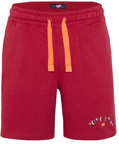 Polo Sylt Regular-Fit Jungen-Sweatshorts aus Baumwollmix mit buntem Logo