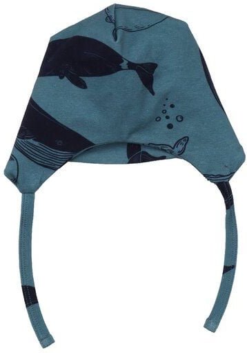 Mütze Baby Dunkelblau Bio-Baumwolle Whale Walkiddy GOTS-zertifiziert Nachhaltig umweltfreundlich Elasthan Komfort Stil T...