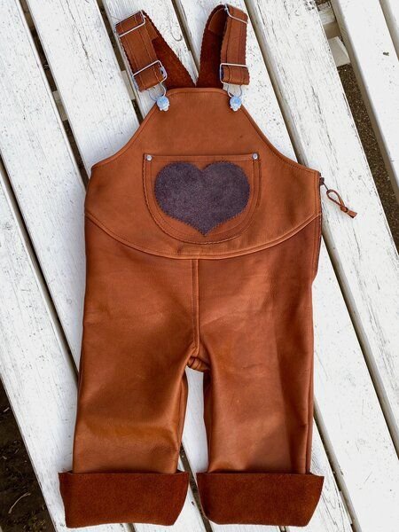 Snekkerbuks Leder Outdoor- und Matschhose für Kinder