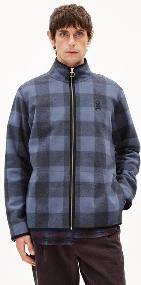 ARMEDANGELS FLAABO MICRO FLEECE JACKET Herren Bluosonjacke aus Bio Baumwolle