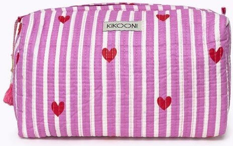 KIKOONI handgefertigte Kosmetiktasche "LOVE EDITION"