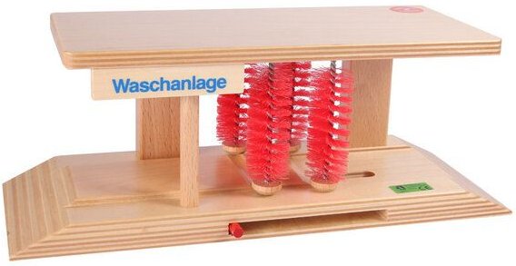 Beck Holzspielzeug Auto-Waschanlage
