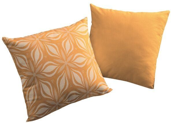 Nature by Adam Kissenhülle aus 100% Bio-Baumwolle - Made in Germany - Retro Floret