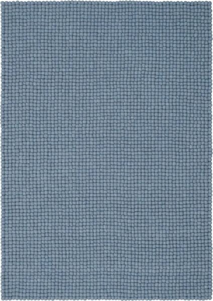 myfelt Filzkugelteppich rechteckig, 100% Schurwolle