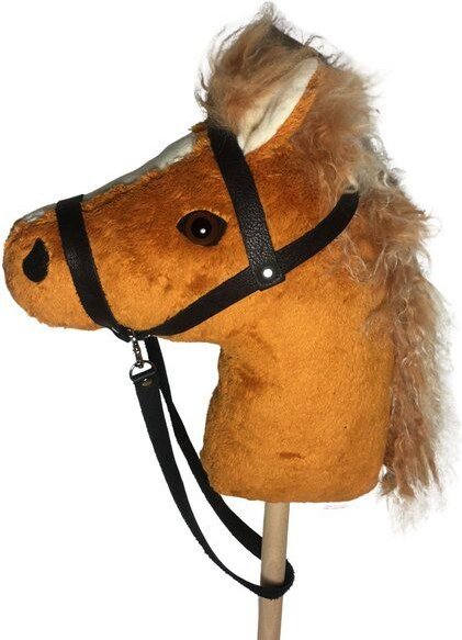 Pat und Patty Steckenpferd mini aus 100 % Baumwolle kbA mit Stab aus Buchenholz