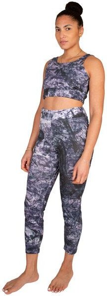 BLÆNQ Damen Yoga Leggings // Tobiume Print // Bio-Baumwolle