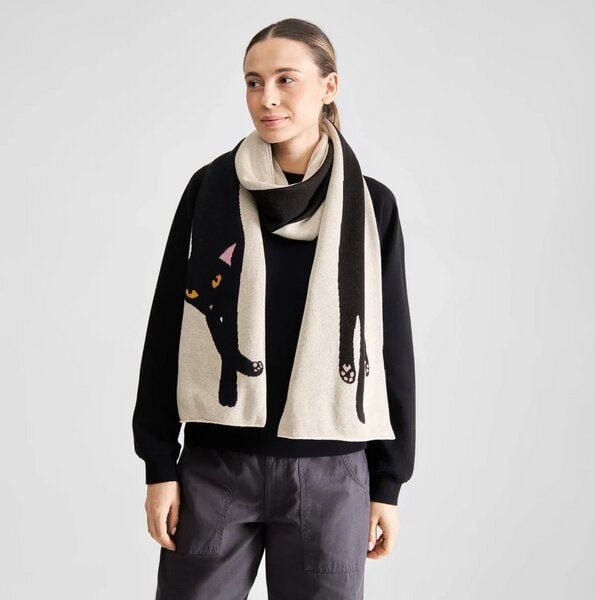 DEDICATED Schal Rossberga Long Cat Scarf