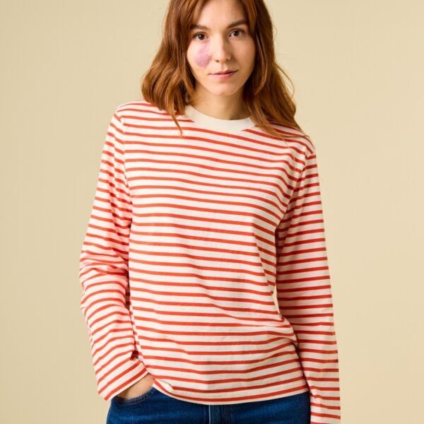 popeia Damen Langarmshirt aus Bio-Baumwolle