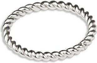 lille mus Ring 'Twist' 925 Silber / vergoldet