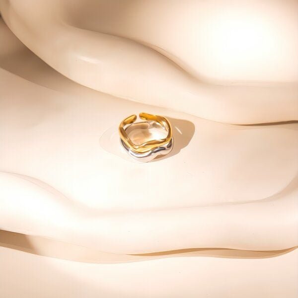 ELEKTROPULLI Größenverstellbarer SWING Ring ca. 4mm schmal