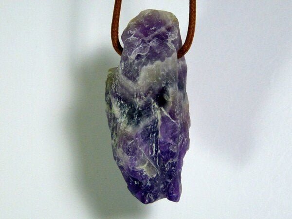 OneWorldMinerals Amethyst Spitze, Edelstein-Anhänger, Sambia, Natur pur!