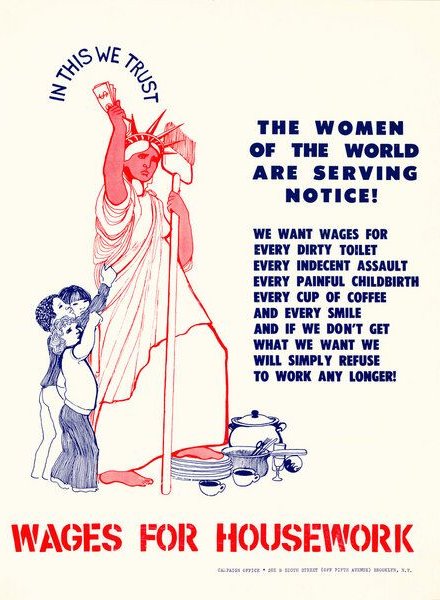 Photocircle Poster / Leinwandbild - In this we trust : the women of the world are serving notice!