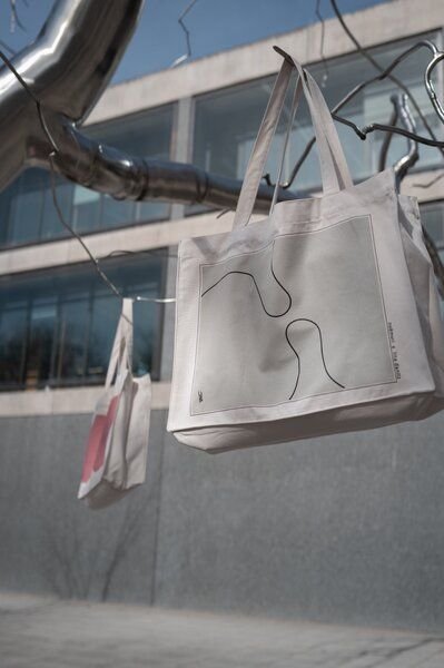 noemvri fashion label noëmvri x lina danitz Tote Bag