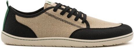 Vesica Piscis Footwear CLAXTON vegan barefoot black-linen