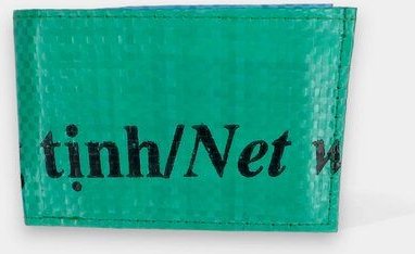 REFISHED fair fashion Börse 'CREDIT WALLET' - upcycelte Fischfuttersäcke