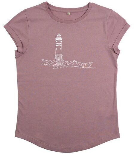 ilovemixtapes Papierhafen Leuchturm Frauen T-Shirt aus Bio-Baumwolle