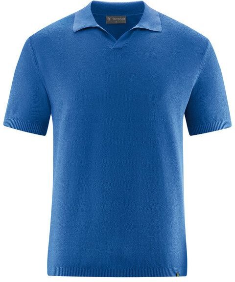 HempAge Herren Sommer Strick-Polo Hanf/Biobaumwolle