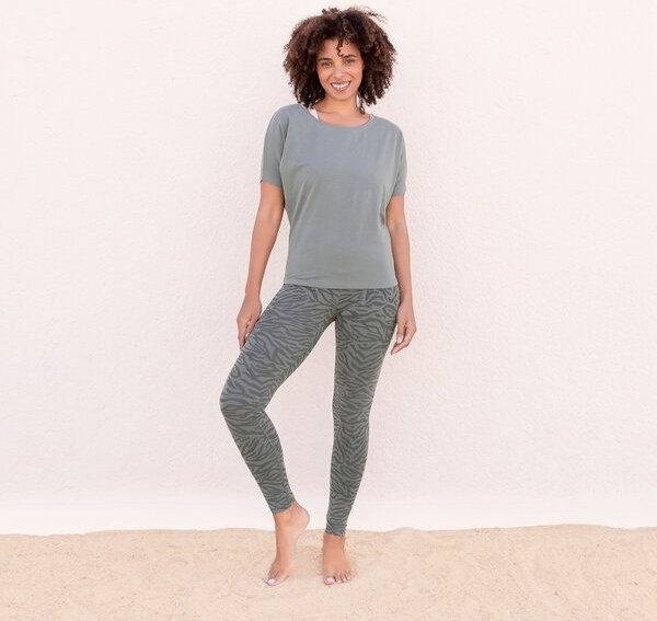 Jaya MARIA- Damen - lockeres Shirt für Yoga und Freizeit