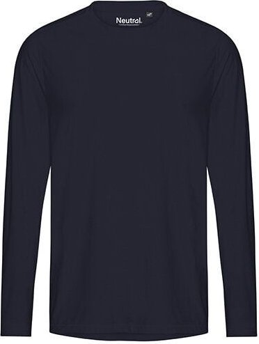 Neutral® Herren / Unisex Langarm T-Shirt Rundhals Recycled Sportshirt Unterziehshirt