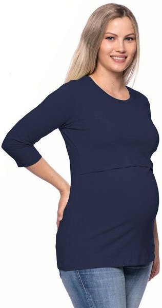 Milchshake 103 BASIC Umstands- und Stillshirt 3/4 Arm aus Bio-Baumwolle