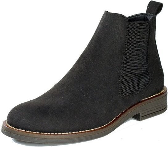 Fairticken GAGROA vegane Chelsea Stiefeletten Women in Suede-Optik
