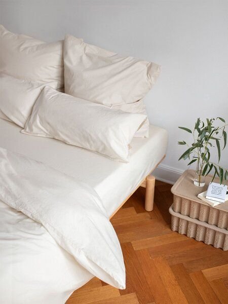 erlich textil Cotton Select Spannbettlaken aus Bio-Baumwolle, made in Europe