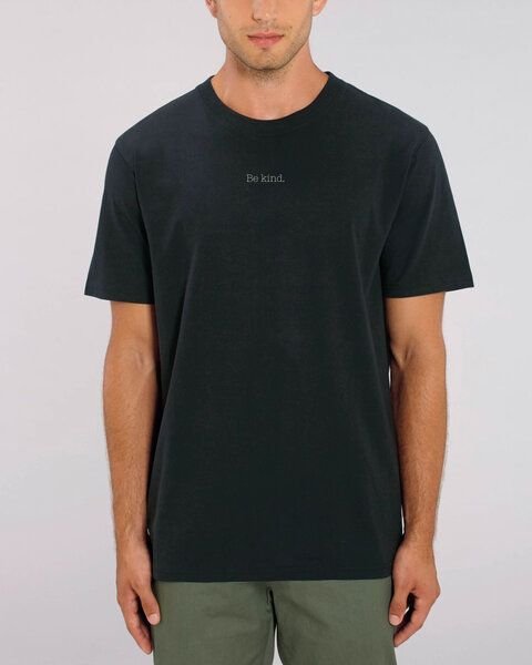 Human Family Bio Herren Rundhals T-Shirt "Be kind"