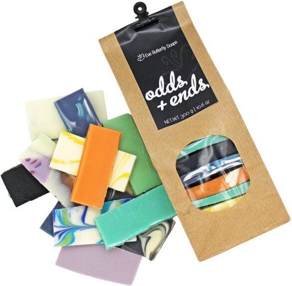 Eve Butterfly Soaps Odds + Ends | Bunter Seifenbruch, Rückstellproben, Seifenabschnitte, handgemachte Seife, Kaltprozess...