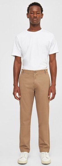 KnowledgeCotton Apparel Chinohose - LUCA Slim Fit chino pant - mit Bio-Baumwolle