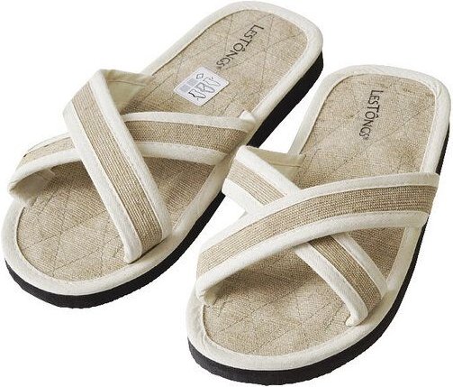 Thumbnail - Les Tôngs JUTE-X - gesunde Zimtlatschen mit Jute - Zimtsohle - Flip Flops