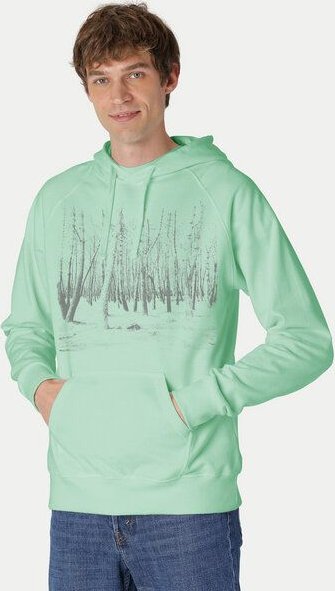 Peaces.bio - handbedruckte Biomode Hoodie Woodland Herren