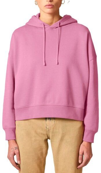 YTWOO Moderner Damen Oversized Drop-Shoulder Hoodie Nachhaltig aus 100% Biobaumwolle