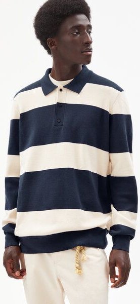 ARMEDANGELS PAAPO STRIPES - Herren Pullover aus Bio-Baumwolle