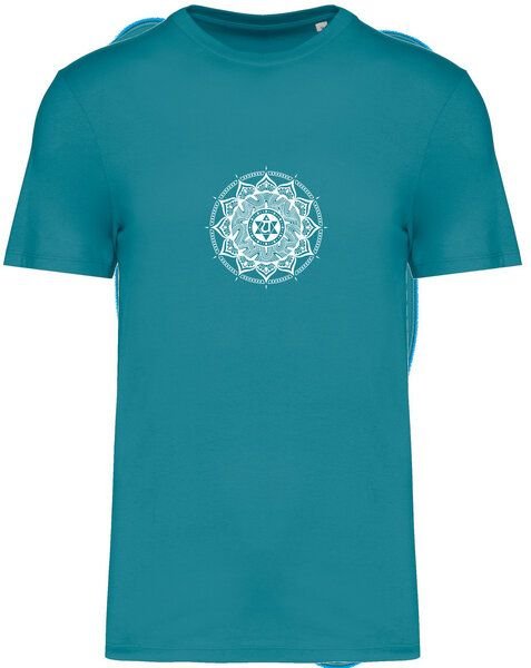 Brandless Basic Bio T-Shirt Anahata Chakra Nr. 4 ( 155g/m²) XXS - 5 XL