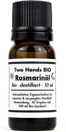 Two Hands BIO Rosmarinöl - Bio - Vegan - 10 ml