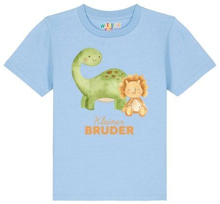 watabout.kids T-Shirt Kinder Dinosaurier 06 Kleiner Bruder