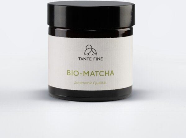 Thumbnail - Tante Fine Bio MATCHA Tee * Grüntee Pulver * zeremonielle Qualität