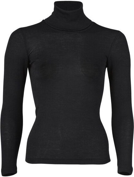 Engel natur Damen Rolli Langarm Bio-Schurwolle/Seide