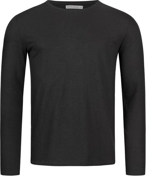 NATIVE SOULS Slub Longsleeve Basic Herren