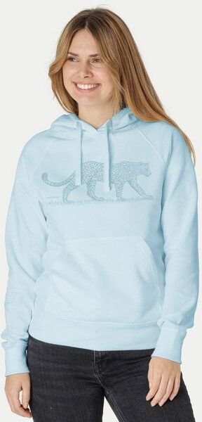 Peaces.bio - handbedruckte Biomode Bio-Damen-Kapuzensweater Leopard