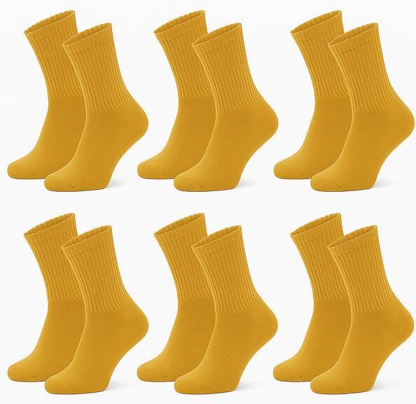 Opi and Max 3 oder 24 Paar Sportsocken mit Streifen aus Bio-Baumwolle 90% Bio-Baumwolle, Unisex für Männer & Frauen – Be...