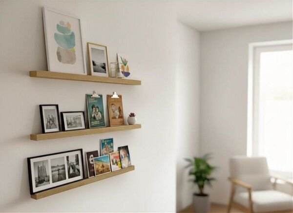 Portia by Callidus Designs Bilderleiste - Fotoleiste aus naturbelassenen Eichenholz