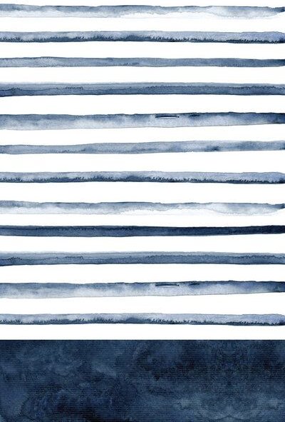 Photocircle Poster / Leinwandbild - Watercolor Lines