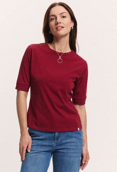 TRANQUILLO Slub Jerseyshirt Lottee aus Bio-Baumwolle (1010004)