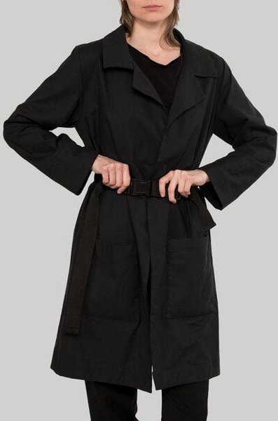 KOLO Berlin Trenchcoat Fly aus Bio-Baumwolle & Tencel (by Lenzing) EtaProof - schwarz - unisex