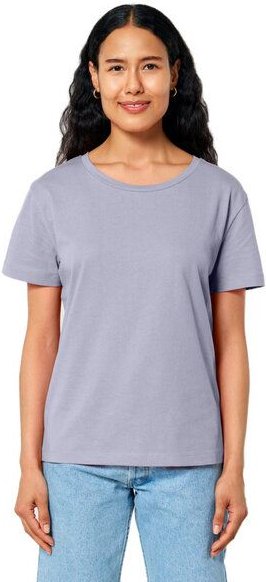 YTWOO Damen-Scoop-Neck-T-Shirt aus Bio-Baumwolle