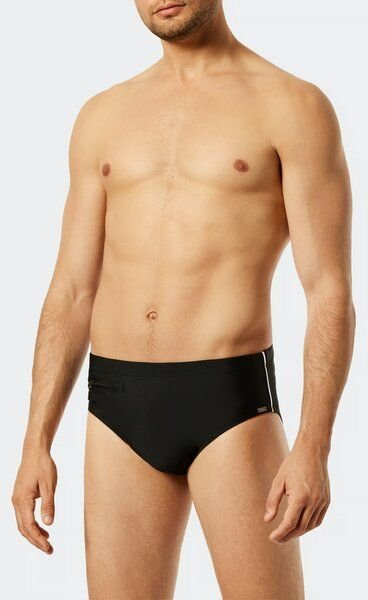 Schiesser Badehose mit Reißverschluss-Tasche | recycelt