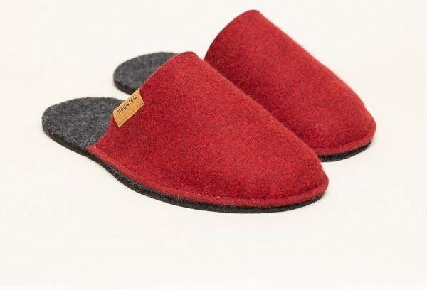Magicfelt Filz-Pantoffel Magic Travel aus 100% recycelter Schurwolle für Damen & Herren - perfekt für Reisen & Zuhause
