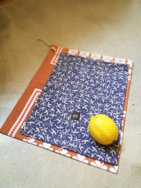 SURPRISE soki Gemüsebeutel aus Omis alter Bettwäsche