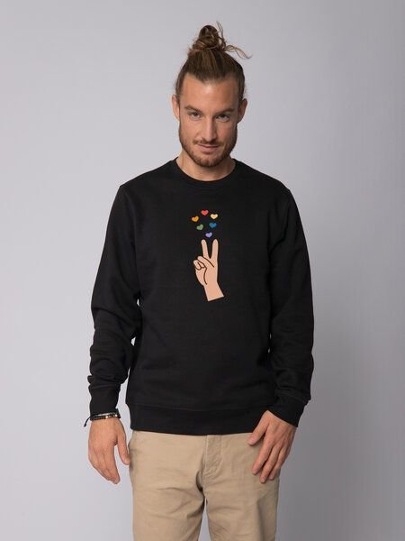 Thumbnail - watapparel Sweatshirt Unisex Spread love